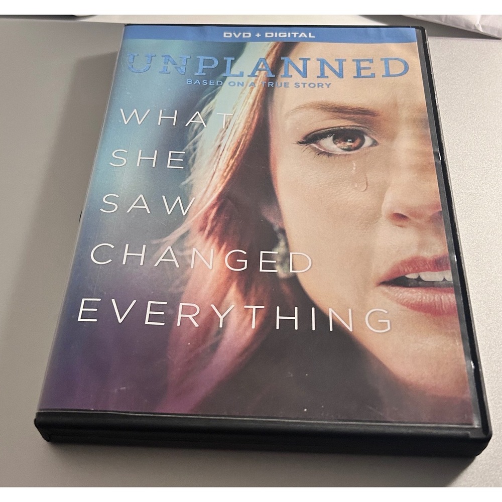 Pure Flix Unplanned DVD Digital Movie OS Multi Excellent True Story Drama